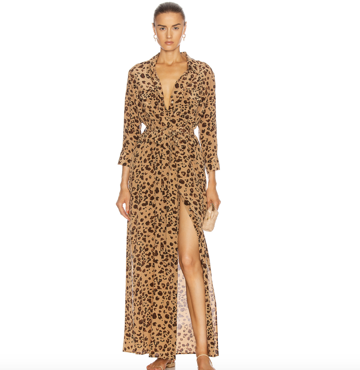 L'Agence Cameron Long Shirt Dress