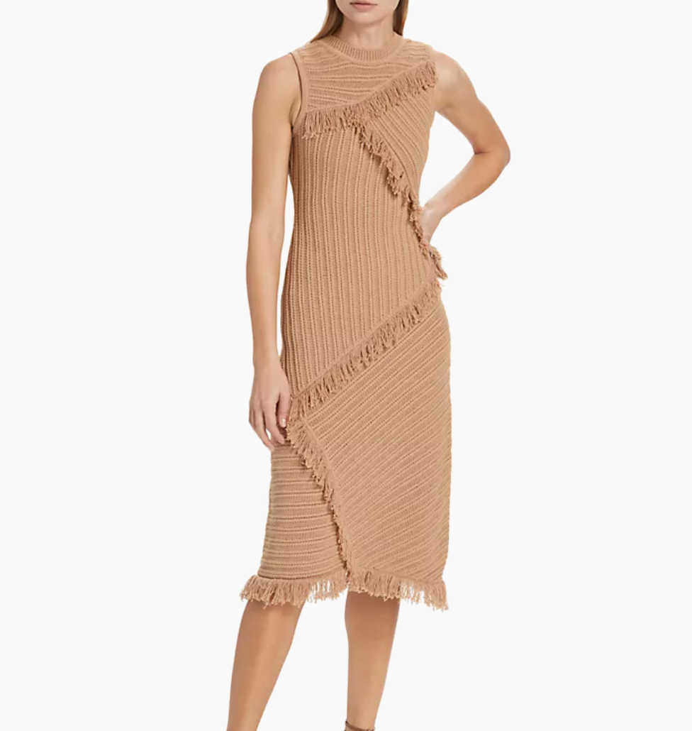 DH Kelly Tassel Knit Midi Dress Vie Boutique St. Louis