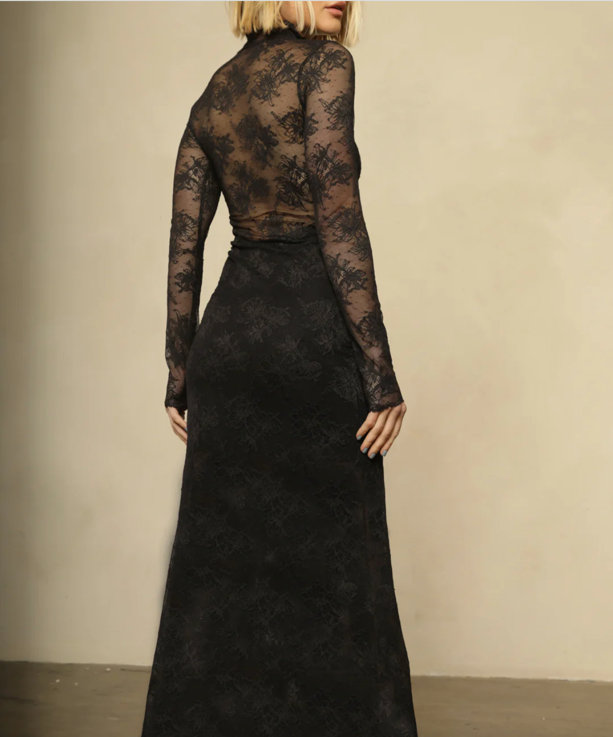 Nightcap long sleeve lace dress hotsell