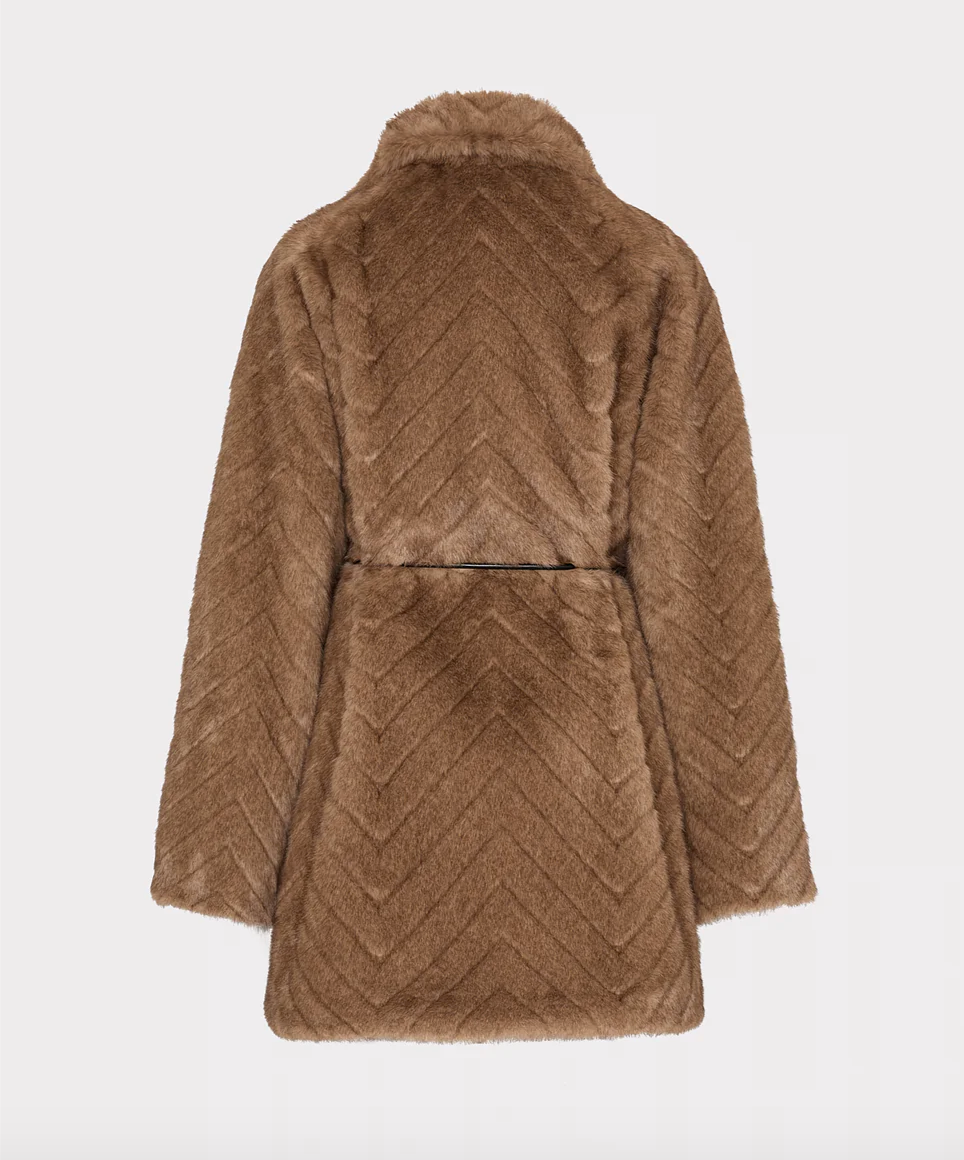 Milly faux fur jacket shop
